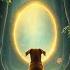 A Curious Dog Finds A Glowing Portal