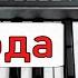 KORG Pa Стиль МОИ ГОДА Вахтанг Кикабидзе караоке текст аккорды Demo Korg Style