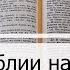 Чтение Библии на 28 Апреля Псалом 118 1 Послание Коринфянам 6 Руфь 3 4