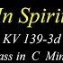 Mozart KV139 3d Credo Et In Spiritum Score
