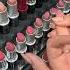 Lipstick Follow Color Blood Finger