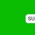 Subscribe Intro Green Screen Subscribe Button Chroma Key Nice Techno