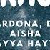 Karaoke Trinidad Cardona Davido And Aisha Hayya Hayya Better Together