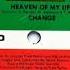 Change Heaven Of My Life