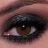 Чёрный сияющий смоки макияж макияжглаз урокимакияжа смокиайс Eyemakeuptutorial
