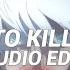 Shoot To Kill X Scopin X Pull The Trigger Kordhell X RAIZHELL Marmoris Sting Neutral Edit Audio