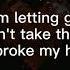 Broken Heart Escape The Fate Lyrics