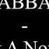 ABBA Just A Notion Lyrics