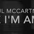 Maybe I M Amazed By Paul McCartney Alto Sax Cover David Park