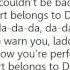 Charlie Parker My Heart Belongs To Daddy Take 2Version Lyrics