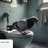 Sad Pigeon Memes Pigeon Sad Toilet Shorts Brainrot Ai
