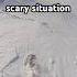 Scary Situation Avalanche Wow Crazy Scary Snowboarding Power Skiing Ski Fyp Mountains