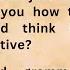 How To Read Speak And Think In English From One Story Think And Speak