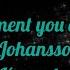 Stuck In A Moment You Can T Get Ou Of Scarlett Johansson Sing Karaoke