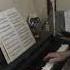 Charger Plays Piano Bach 2 Part Invention No 8