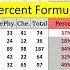 Percentage Formula In Excel How To Calculate Percentage In Excel Shorts Computer Excel