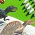 Spinosaurus Dinosaurs Evolution VS Polar Bear Challenge