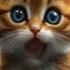 Миленький котенок поёт APT Apt Petfun Cat Cute Fun Funny Kitten Pets Rose Shorts