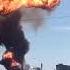 Пожар на газовой заправке в Новосибирске