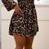 Off The Shoulder Leopard Dress Outfit Of The Day