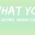 Busta Rhymes Mariah Carey I Know What You Want TikTok Remix Lyrics Baby If You Give It To M