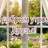 С добрым утром Друзья Чудесного всем дня