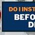 Installing Receptacles Before Or After Drywall