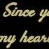 Escape The Fate Broken Heart Lyrics On Screen