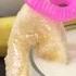Banana Milkshake In A Blender Very Tasty