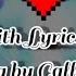 You Are My Everything Lyrics By Calloway