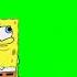 SpongeBob Pulling Thing Down Green Screen
